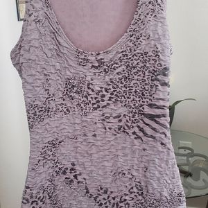 Animal print mini dress